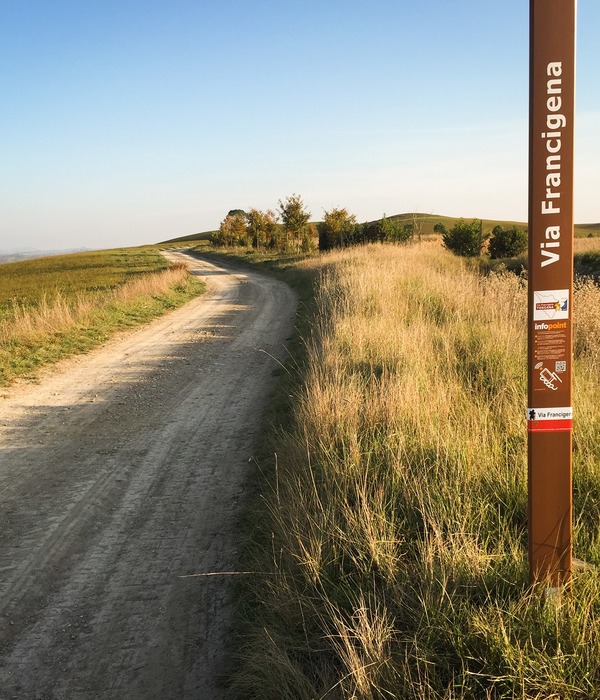 Via Francigena bicycle tour from Siena to Rome